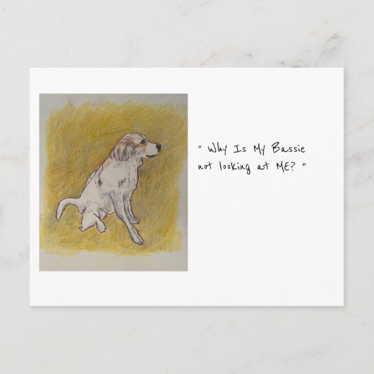 Bassie Briefkaart Kaart (Voorkant)