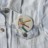 Bassie Pennen Ronde Button 7,6 Cm (In situ)