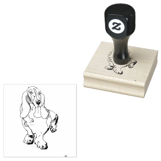 Bassie Stamp Rubberstempel (Gestempeld)