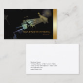 Bassies Bass Guitarist Musicus Visitekaartje (Voorkant / Achterkant)