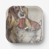 Bassie's Cake bord (Voorkant)