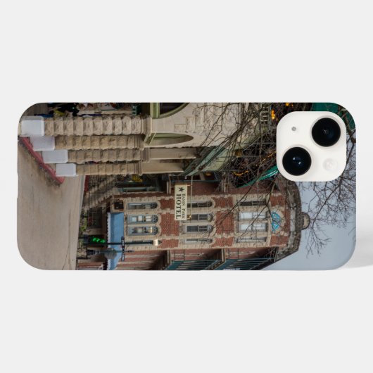 Bassin Park en Flatiron Flats Case-Mate iPhone Case (Achterkant (horizontaal))