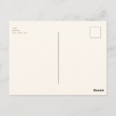  Bassinet Pampas Foto geboorteaankondiging Briefkaart (Achterkant)