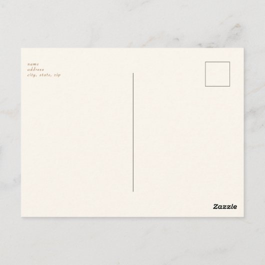  Bassinet Pampas Foto geboorteaankondiging Briefkaart (Achterkant)