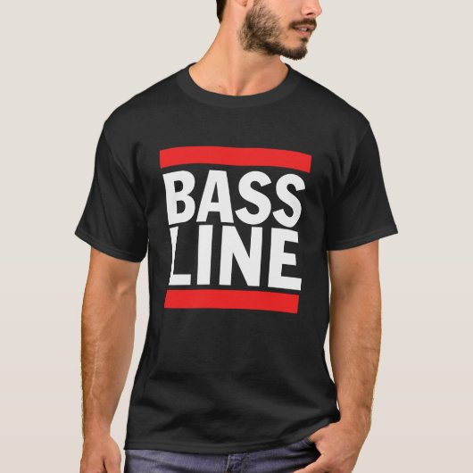 Bassingslijn T-shirt (Voorkant)