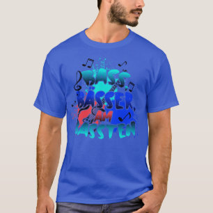 Bassist basgitaristen gitarist 6 t-shirt