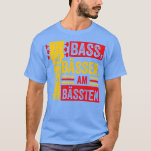 Bassist basgitaristen gitarist t-shirt