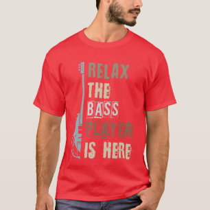 Bassist Cadeau Muzikant Basgitaar vrienden vriende T-shirt