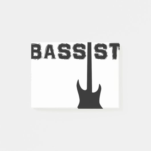 Bassist Post-it® Notes (Voorkant)