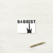 Bassist Post-it® Notes (Op bureau)