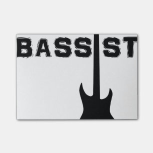 Bassist Post-it® Notes