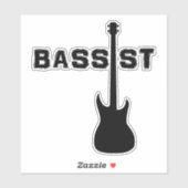 bassist sticker (Vel)