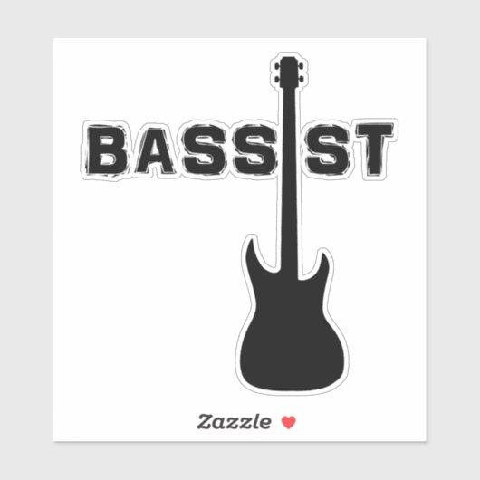 bassist sticker (Vel)