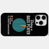 Bassist zijn Grappige basgitarist Case-Mate iPhone Case (Achterkant (horizontaal))