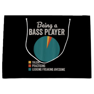 Bassist zijn Grappige basgitarist Groot Cadeauzakje
