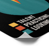 Bassist zijn Grappige basgitarist Poster (Hoek)