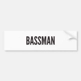 Bassman Sticker