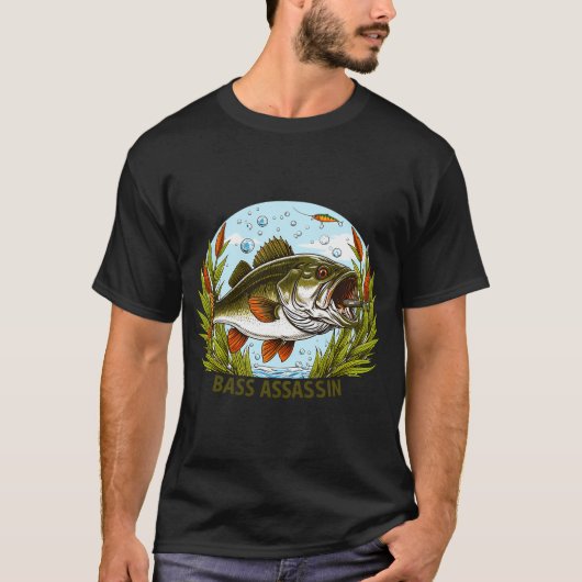 Bassmoordenaar T-shirt (Voorkant)