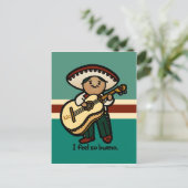 bassnotes. briefkaart (Staand voorkant)