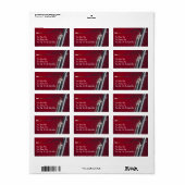 Basson Adresetiketten Etiket (Full Sheet)