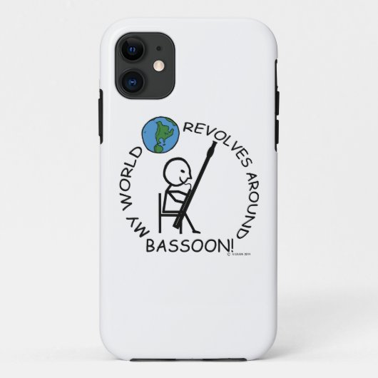 Basson - de wereld revolt rond Case-Mate iPhone case (Achterkant)