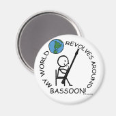Basson - de wereld revolt rond magneet (Voorkant / Achterkant)