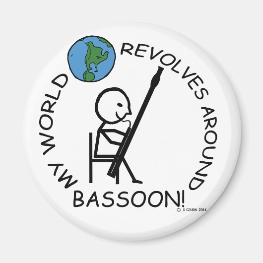 Basson - de wereld revolt rond magneet (Voorkant)