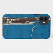 Basson en muziektelefoon draagtas. Kies kleur Case-Mate iPhone Case (Achterkant (horizontaal))
