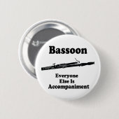 Basson Gift Ronde Button 5,7 Cm (Voorkant /achterkant)