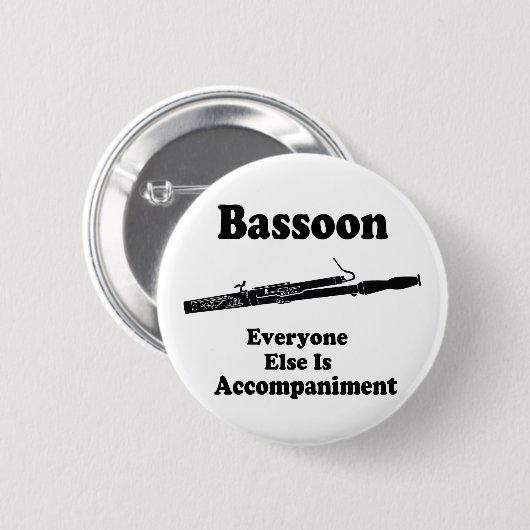 Basson Gift Ronde Button 5,7 Cm (Voorkant /achterkant)
