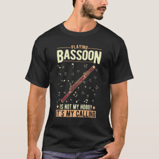 Basson Hobby Bassoon Player Bassonist 2 T-shirt