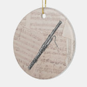 Basson Kerstfeestdag Ornament (Links)