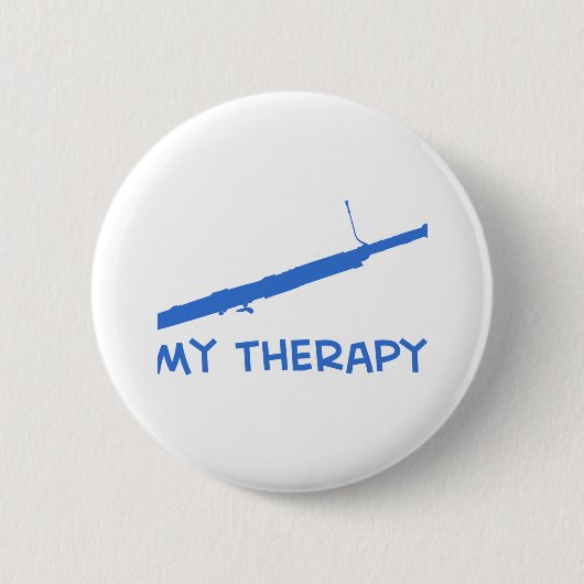 Basson Mijn therapie Ronde Button 5,7 Cm (Voorkant)