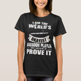 Basson Music Marching Band Musician Bassonist T-shirt