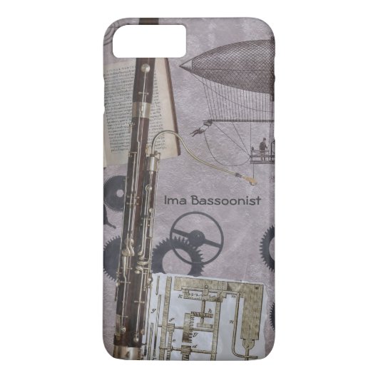 Basson of later Steampunk Carnival Case-Mate iPhone Case (Achterkant)