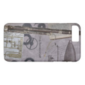 Basson of later Steampunk Carnival Case-Mate iPhone Case (Achterkant (Horizontaal))