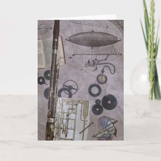 Basson of later Steampunk Carnival Kaart (Voorkant)