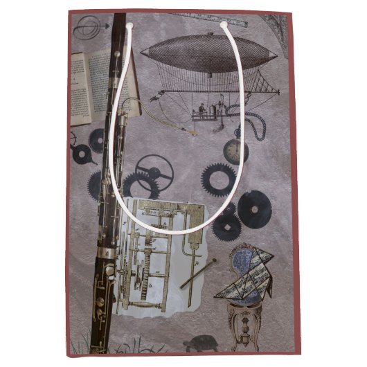 Basson of later Steampunk Carnival Medium Cadeauzakje (Voorkant)