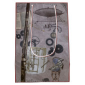 Basson of later Steampunk Carnival Medium Cadeauzakje (Achterkant)