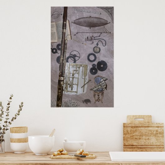 Basson of later Steampunk Carnival Poster (Keuken)