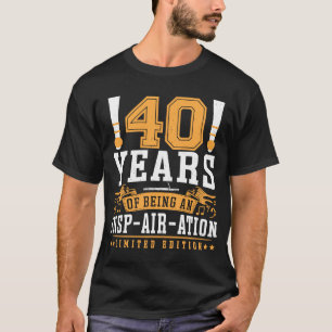 Basson Player Birthday 40 jaar bassonist T-shirt