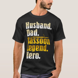 Basson Player Instrument voor een bassonist T-shirt