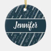 Basson Player Music Gift Custom Keramisch Ornament (Voorkant)