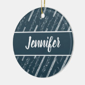 Basson Player Music Gift Custom Keramisch Ornament (Links)