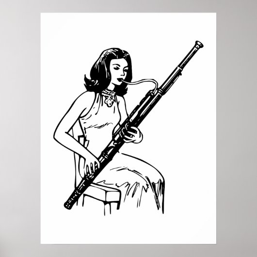 Basson Player Poster (Voorkant)