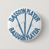Basson Player Ronde Button 5,7 Cm (Voorkant)