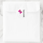 Basson Ronde Sticker (Tas)