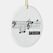 Bassonafspeelbereik Keramisch Ornament (Rechts)