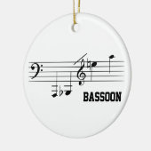 Bassonafspeelbereik Keramisch Ornament (Links)