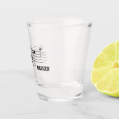 Bassonafspeelbereik Shot Glas (Rechts)